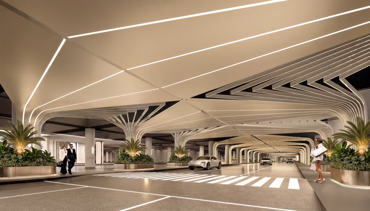 Dubai Square Unveils Air-Conditioned Parking Concept With Interior Design