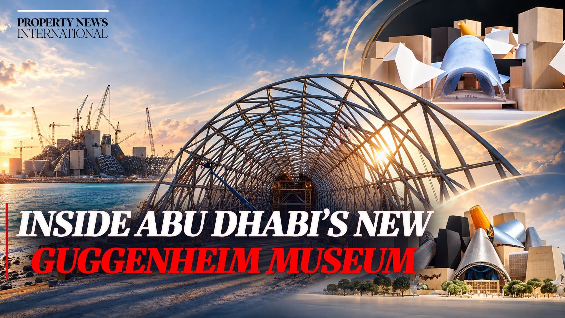 Frank Gehry’s Guggenheim Abu Dhabi Takes Shape on Saadiyat