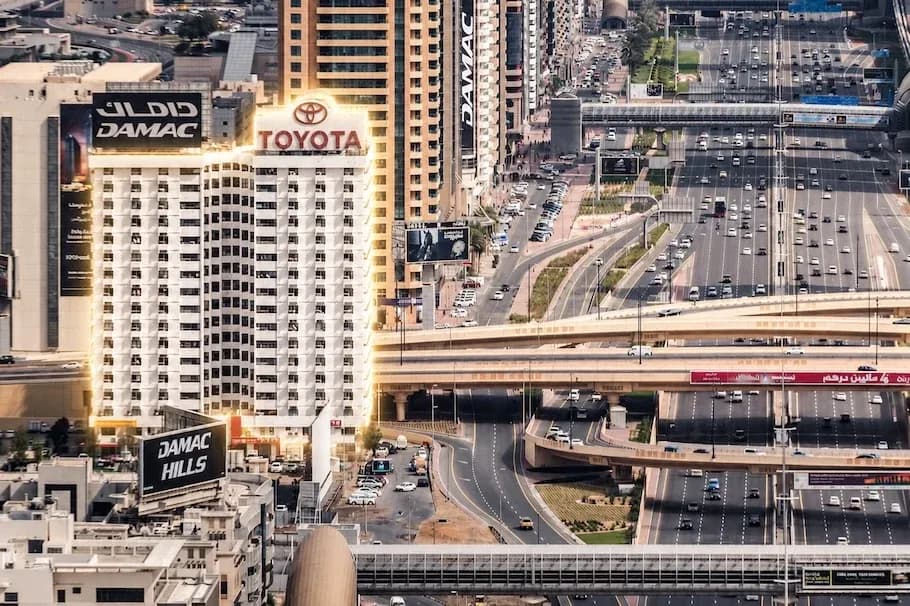 Dubai’s Famous Toyota Building Is Disappearing After 50 Years