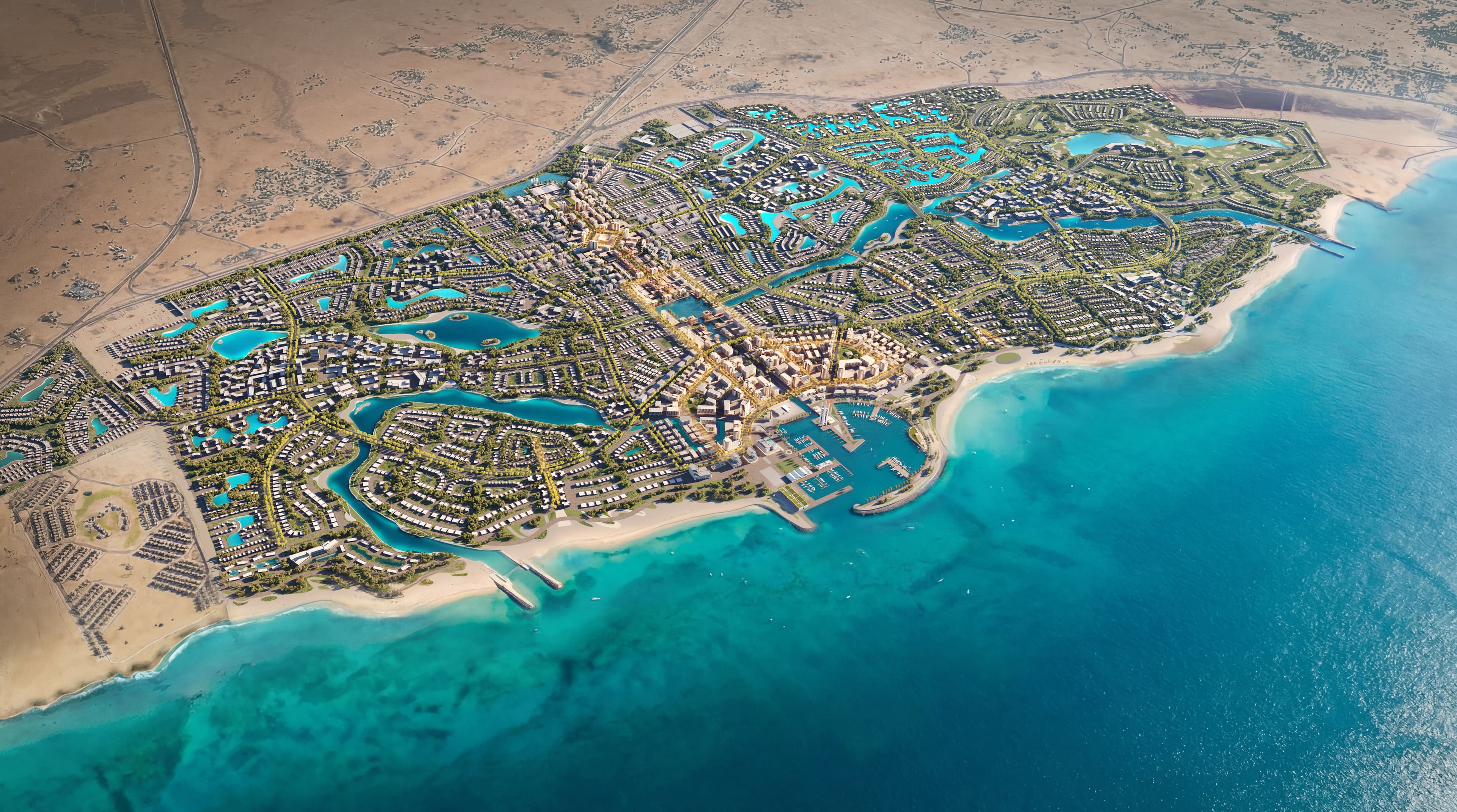 SOM Unveils Design for New Mediterranean City on Egypt’s North Coast