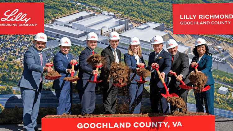 Eli Lilly Breaks Ground on $5bn Virginia Manufacturing Plant