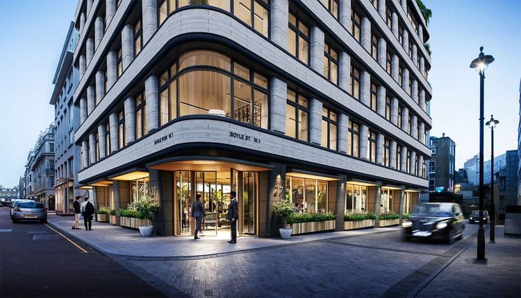 Henigman Sells 27 Savile Row for £105m After Planning Milestone