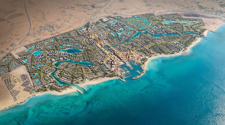SOM Unveils Design for New Mediterranean City on Egypt’s North Coast